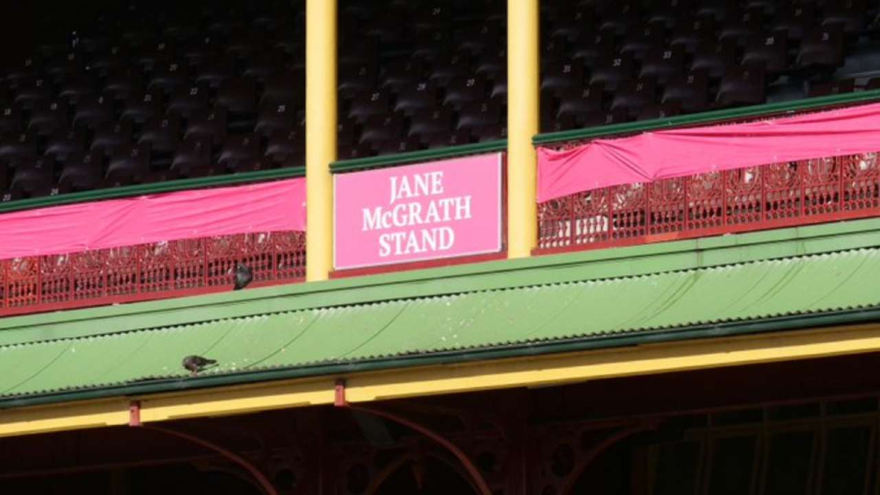 Jane McGrath stand