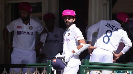 India team in pink
