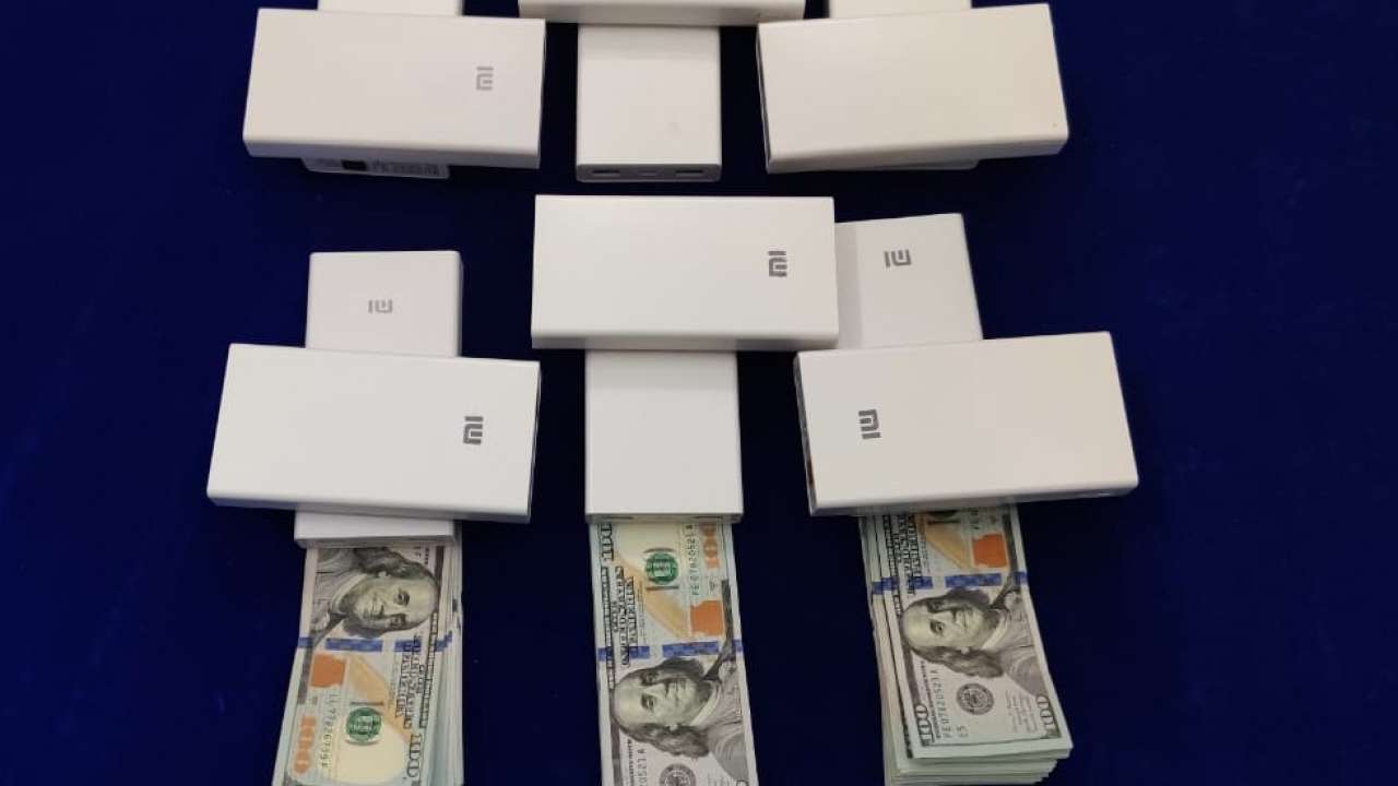 Foreign currency worth Rs 1.04 crore was seized at Chennai airport.
