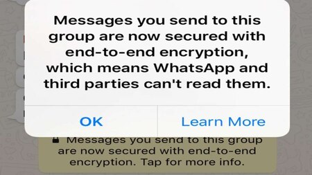 End to end encryption