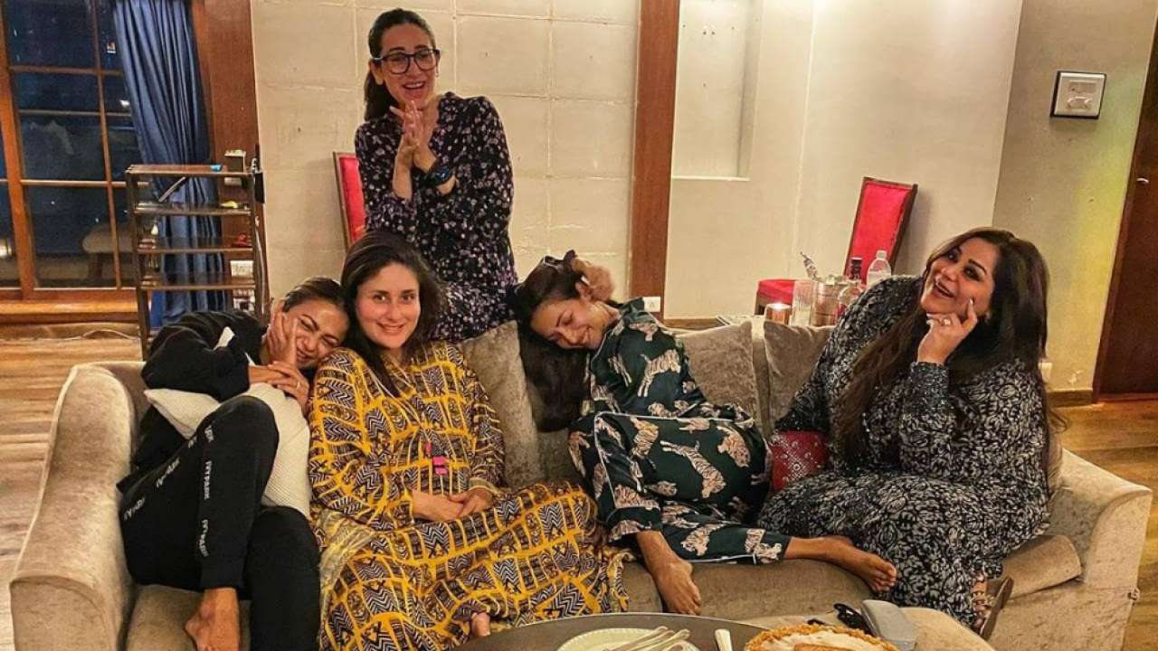 Kareena Kapoor Khan, Karisma Kapoor, Malaika Arora, Amrita Arora, Mallika Bhat