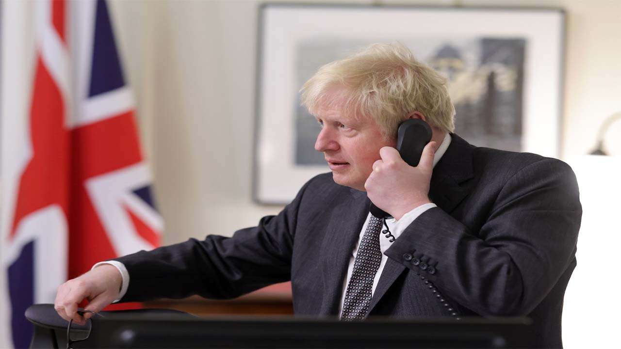 UK Prime Minister Boris Johnson