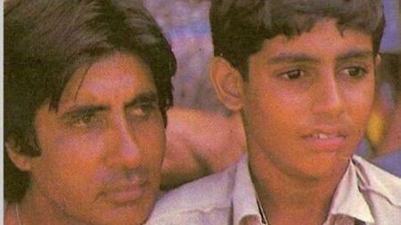 Big B recalls the time son Abhishek signed his first autograph