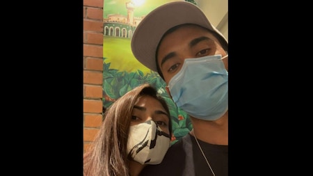 KL Rahul and Athiya Shetty mask up in style