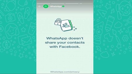 Whatsapp does not share contact with Facebook