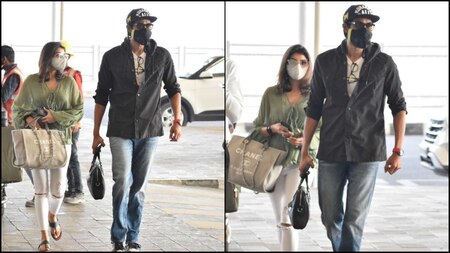 Rana Daggubati and Miheeka Bajaj look stylish at the airport