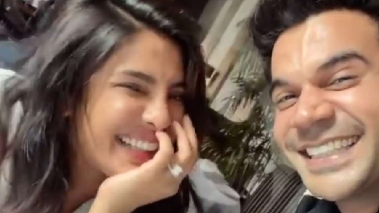 Rajkummar Rao asks 'The White Tiger' co-star Priyanka Chopra if she likes 'paan' in hilarious BTS video