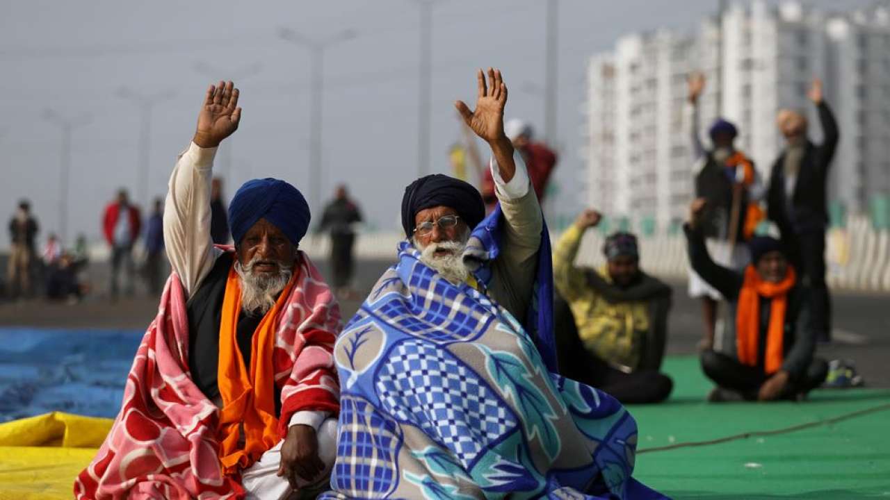 farmers protest