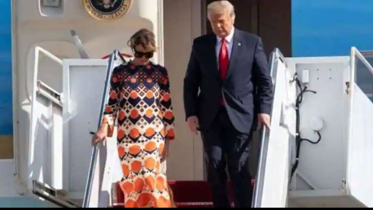 Melania Trump refuses to pose with ex-US President Donald Trump after he  exits White House, video goes viral