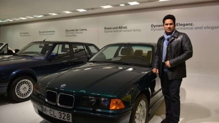 Sachin Tendulkar BMW