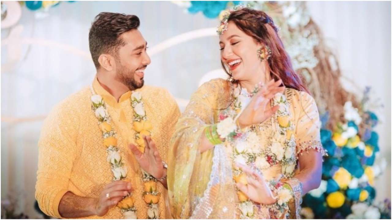 Gauahar Khan-Zaid Darbar write romantic notes on one month anniversary, share unseen wedding photos