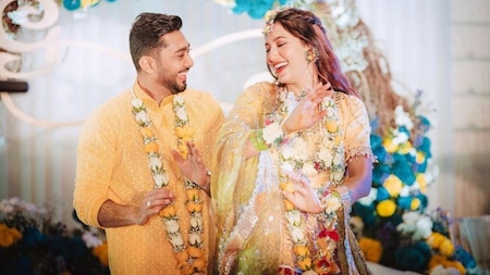 Gauahar Khan and Zaid Darbar complete a month of marital bliss