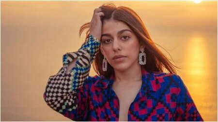 Alaya F rocks gorgeous abstract print co-ord in latest photoshoot