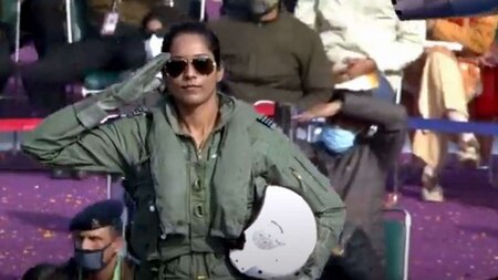 First woman fighter pilot in Republic Day parade