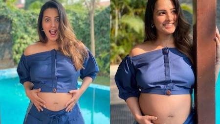 Anita Hassanandani's pregnancy fashion goals