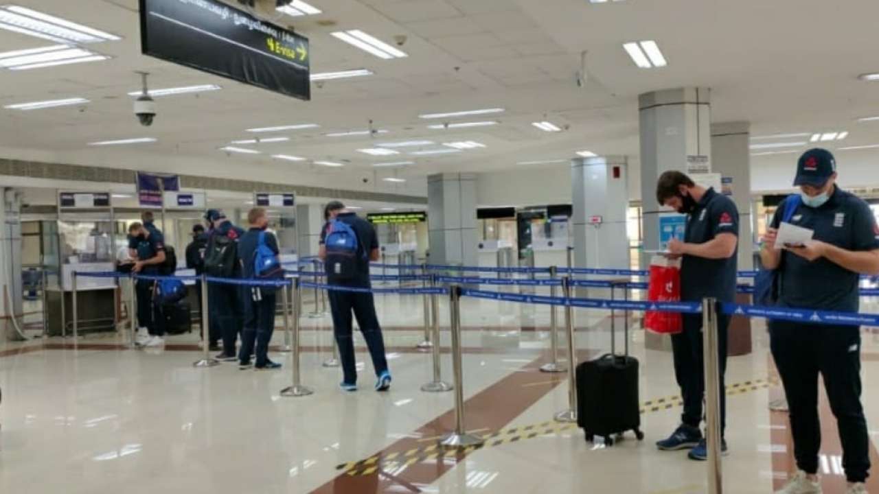 England in Chennai