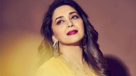 Madhuri Dixit looks ethereal in yellow outfit