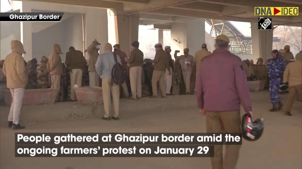 RLD leader Jayant Chaudhary meets Rakesh Tikait at Ghazipur Border