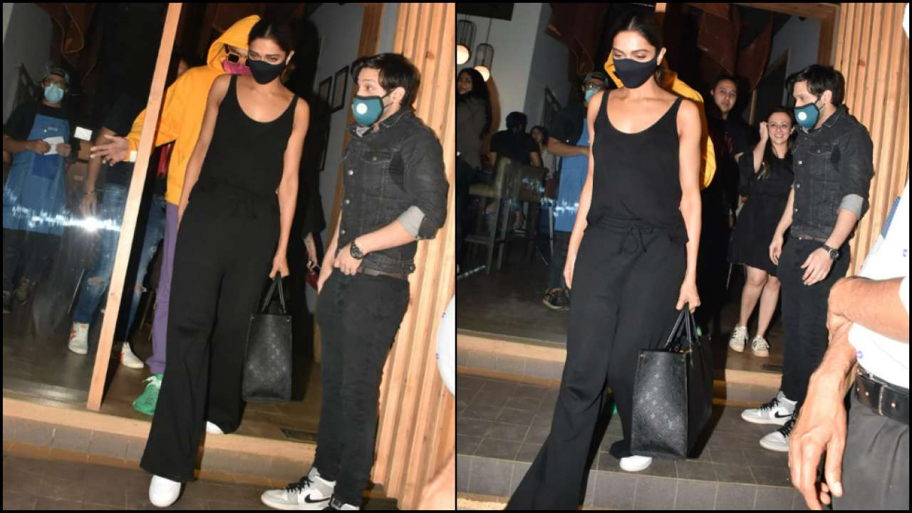 Deepika Padukone and Ranveer Singh meet Avantika Malik at the restaurant