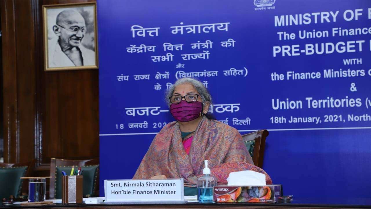 Union Finance Minister Nirmala Sitharaman 