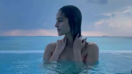 Ananya Panday treats fans to breathtaking view from Maldives vacation