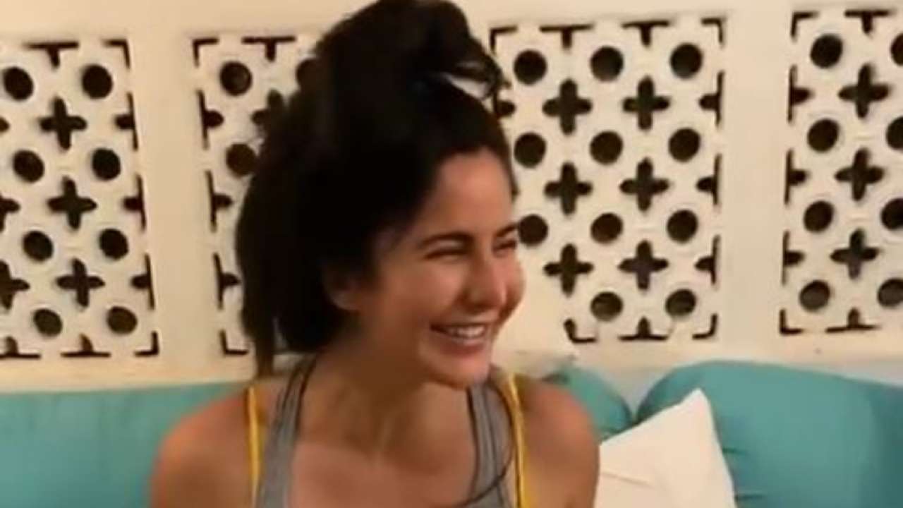 Katrina Kaif''s gets goofy, shares quirky way of tying hair