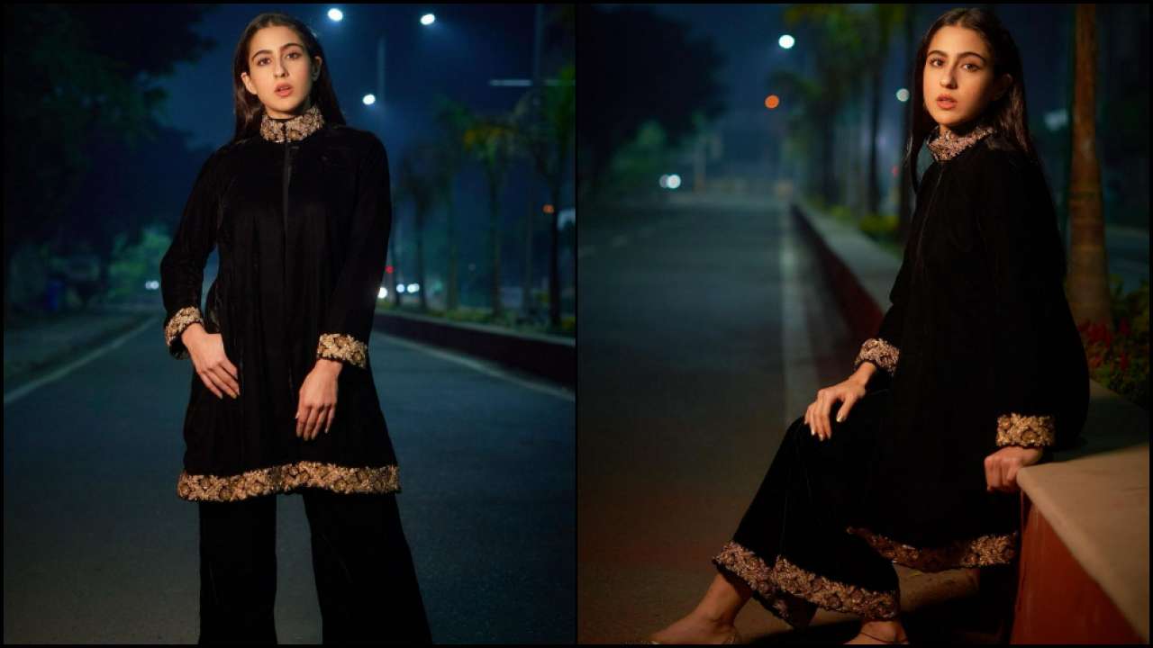 Sara Ali Khan stuns in an all-black look