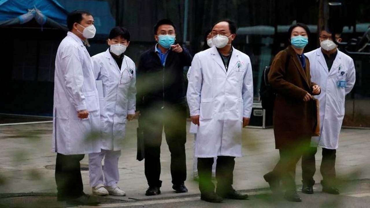 Journalists covering visit have been kept at distance
