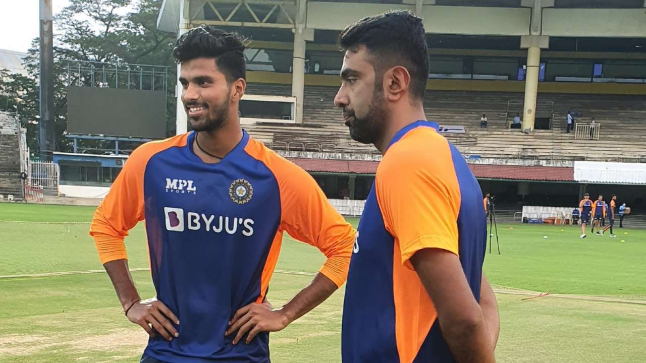 Chennai lads R Ashwin and Washington Sundar
