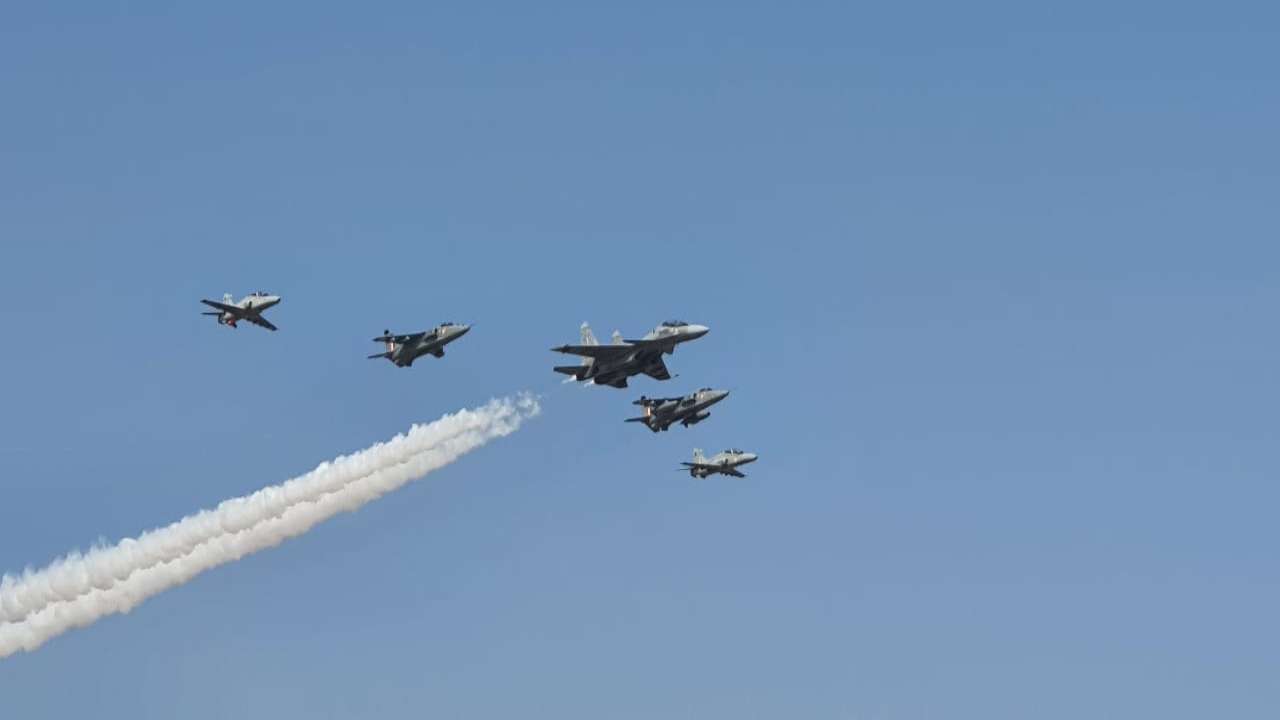 In Pics: Aero India 2021 - a look at spectacular display of air strike ...