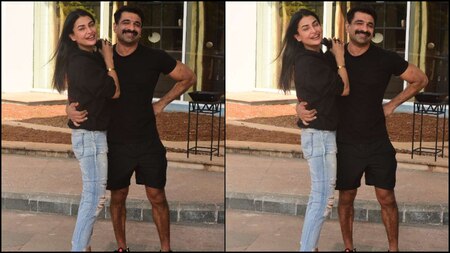 Here's what Eijaz Khan and Pavitra Punia wore