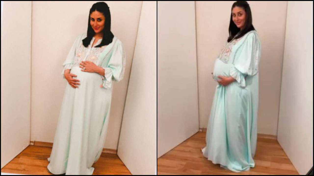 Not Giving Up Kareena Kapoor Khan Is Nine Months Pregnant And Going Strong