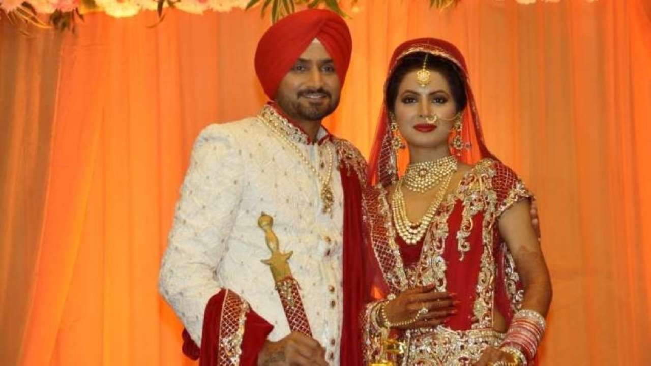 Harbhajan Singh and Geeta Basra