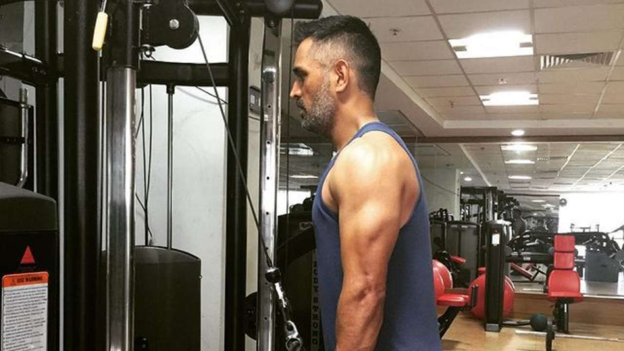 MS Dhoni fitness