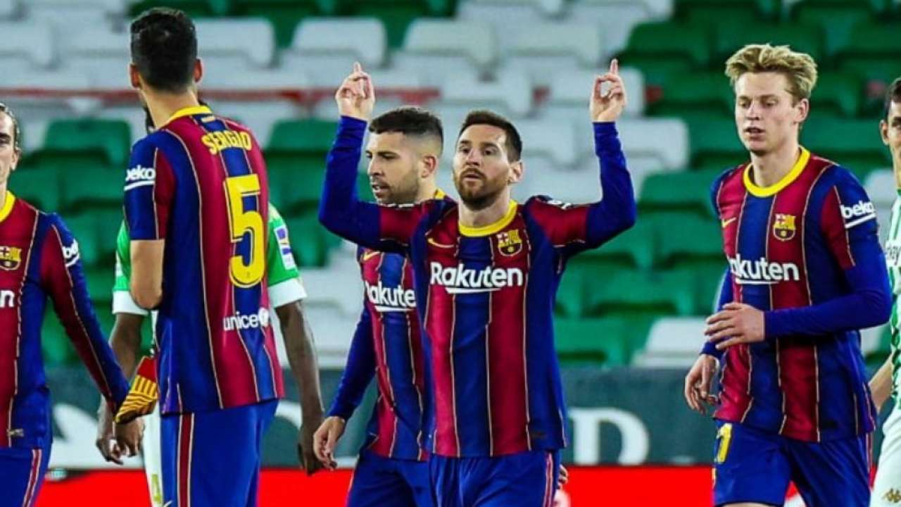 Lionel Messi Francisco Trincao Turn Barcelona S Fortune As Fcb Defeat Real Betis 3 2