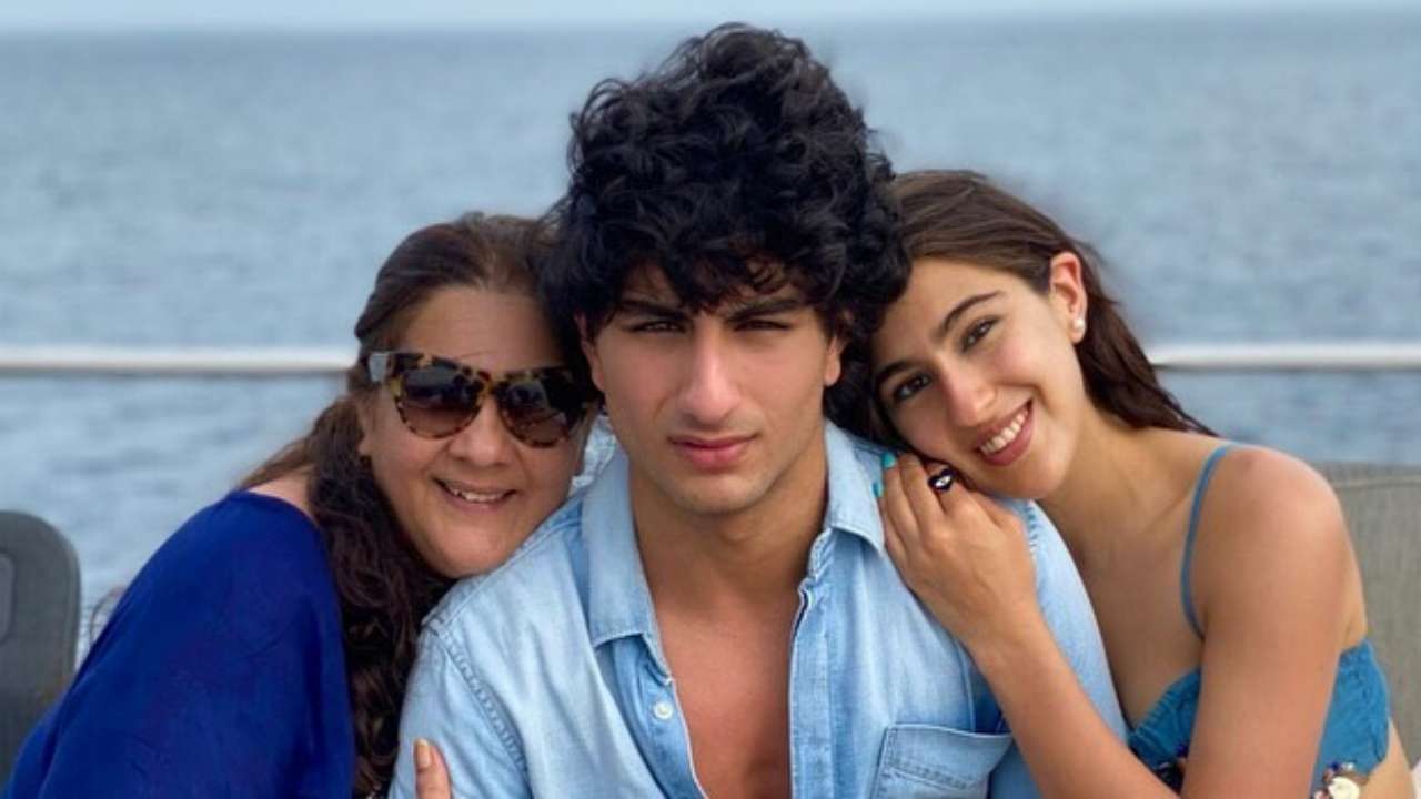 Sara Ali Khan, Ibrahim Ali Khan, Amrita Singh