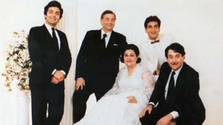 The picture perfect Kapoor family