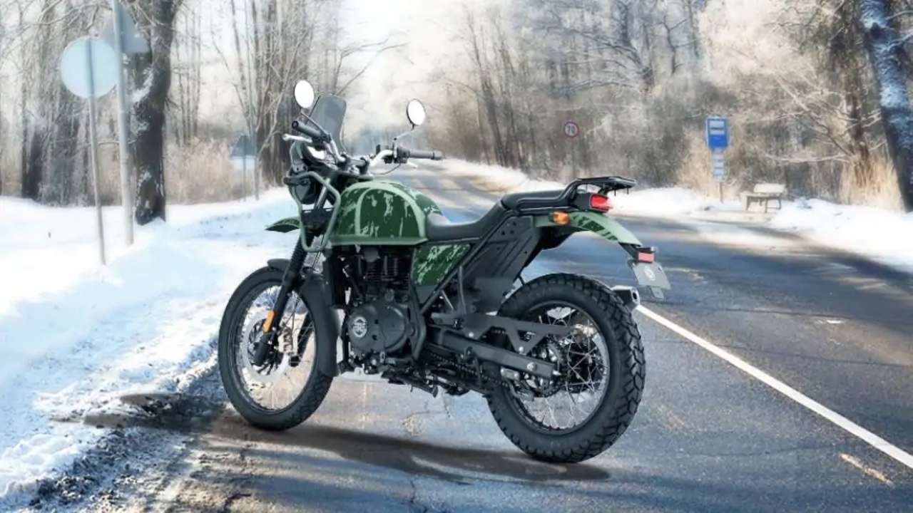 Budget adventure motorcycle