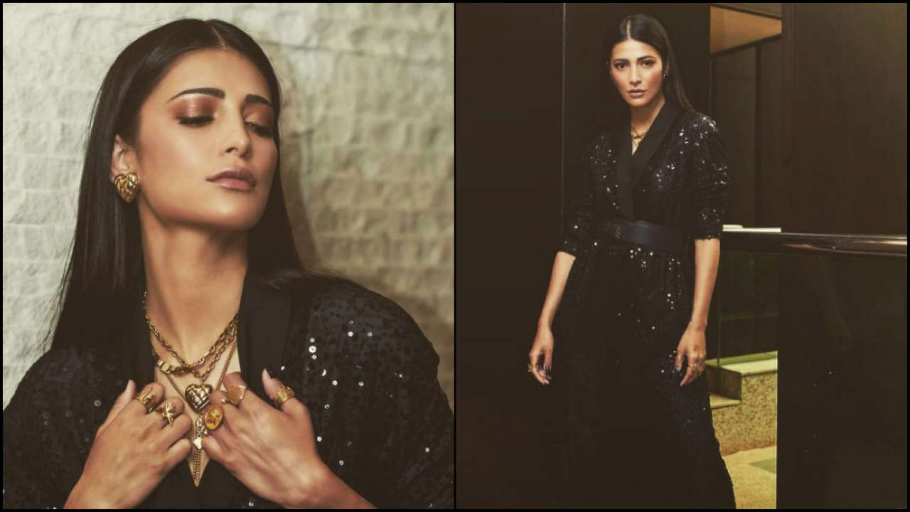 Shruti Haasan shines in black!