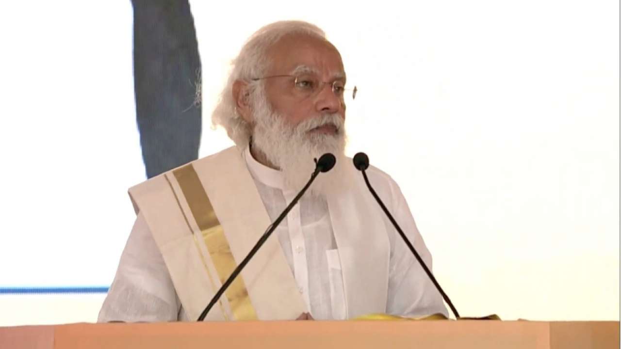 PM Modi launches various developmental projects in Kochi