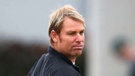 Shane Warne did not agree with Michael Vaughan