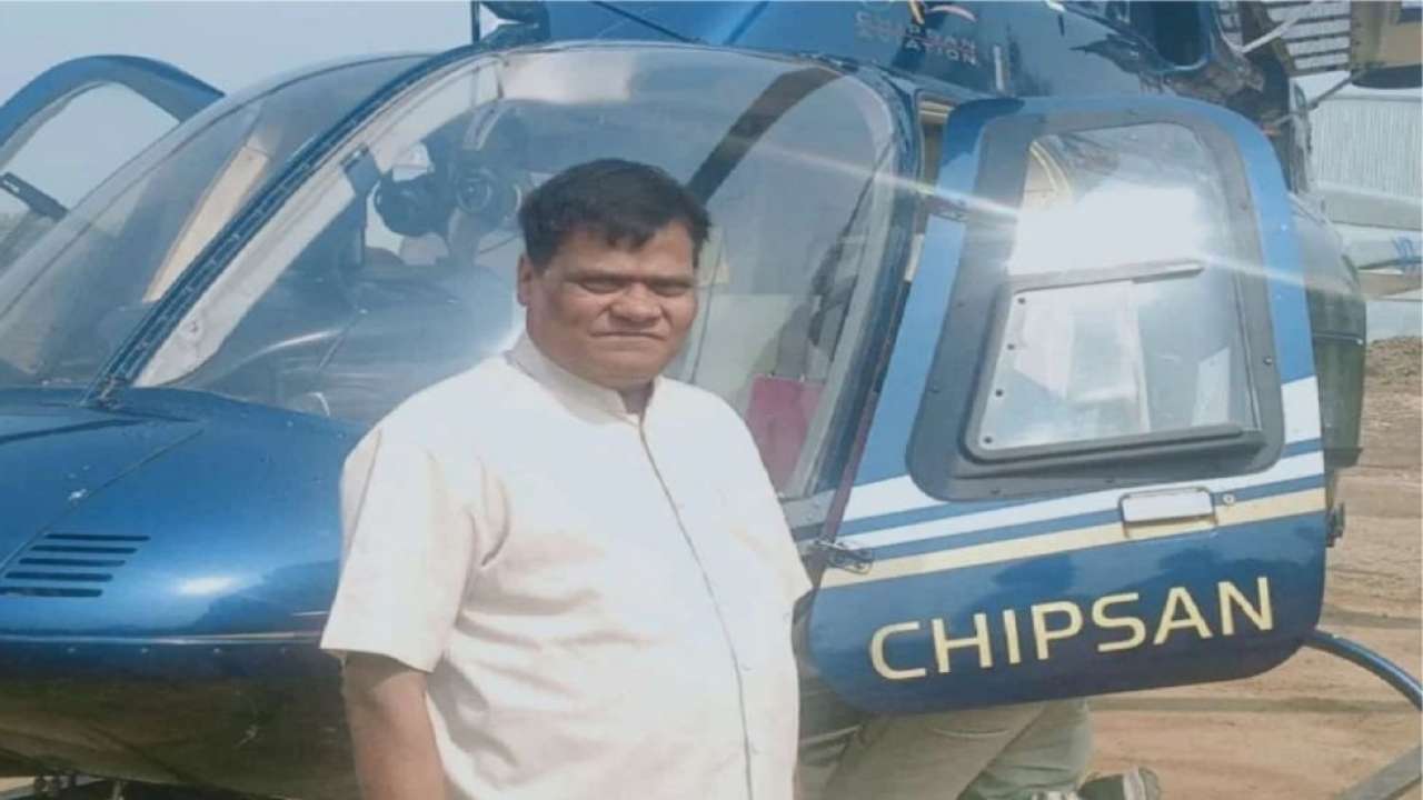 Maharashtra farmer buys helicopter to sell milk