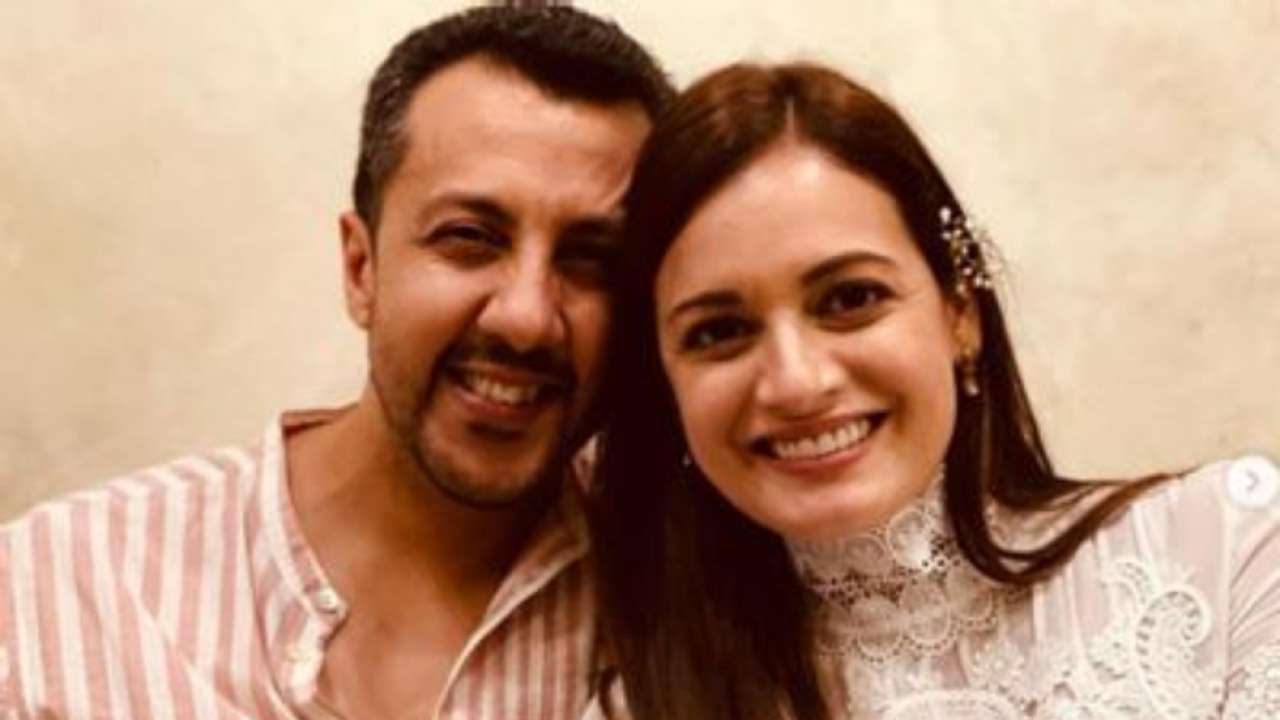Dia Mirza-Vaibhav Rekhi wedding: Bride looks ethereal in red saree, first photos out