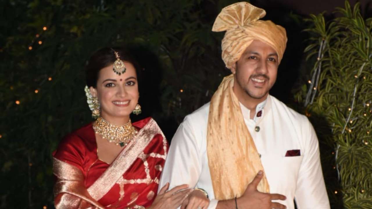 Dia Mirza-Vaibhav Rekhi wedding: First photos of newlyweds out