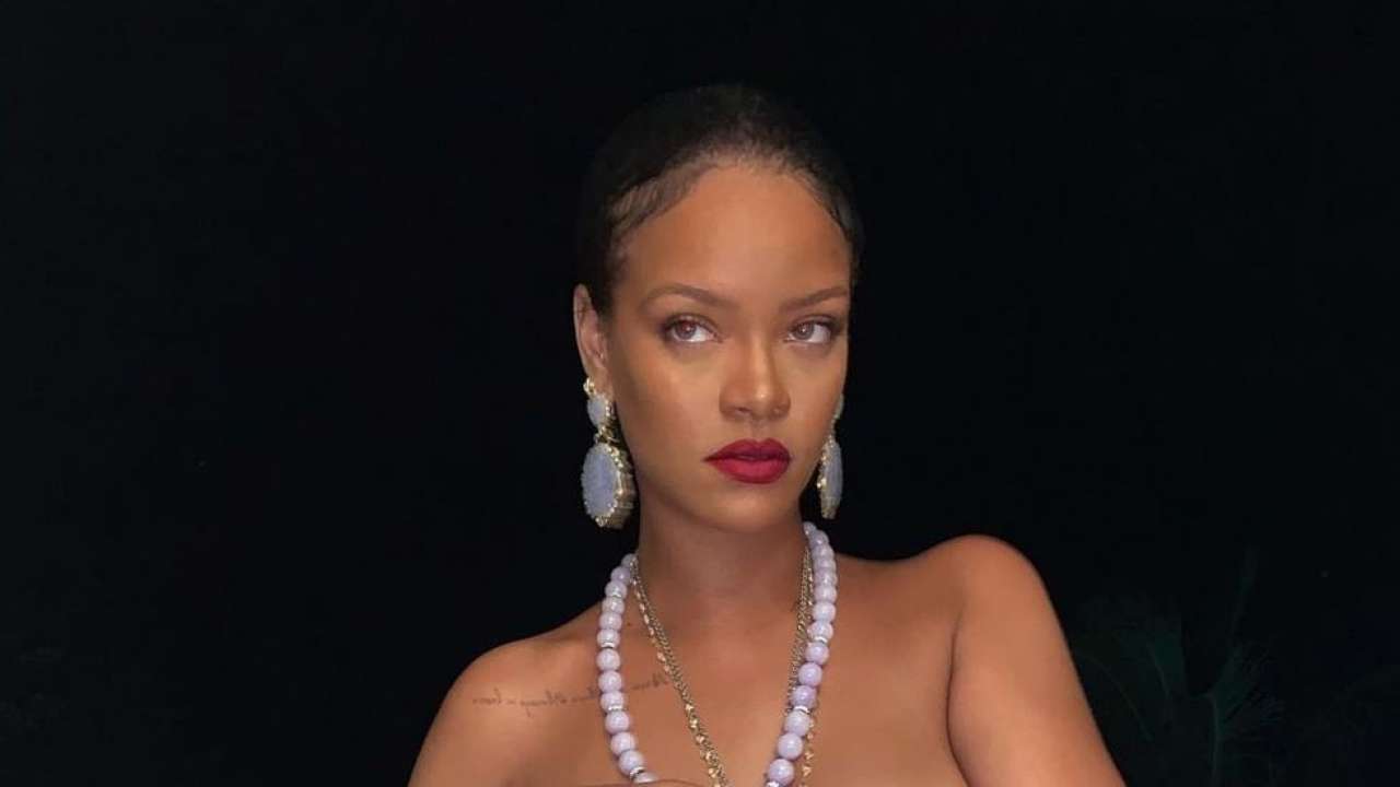Shameful Rihanna Sparks Row Again Shares Topless Photo With Lord Ganesha Pendant