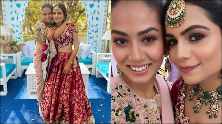 Mira Rajput poses with her bride-to-be best friend