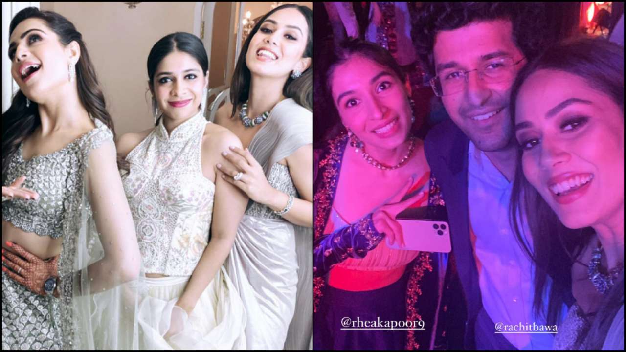 Mira Rajput and her friends make a splash at the wedding festivities