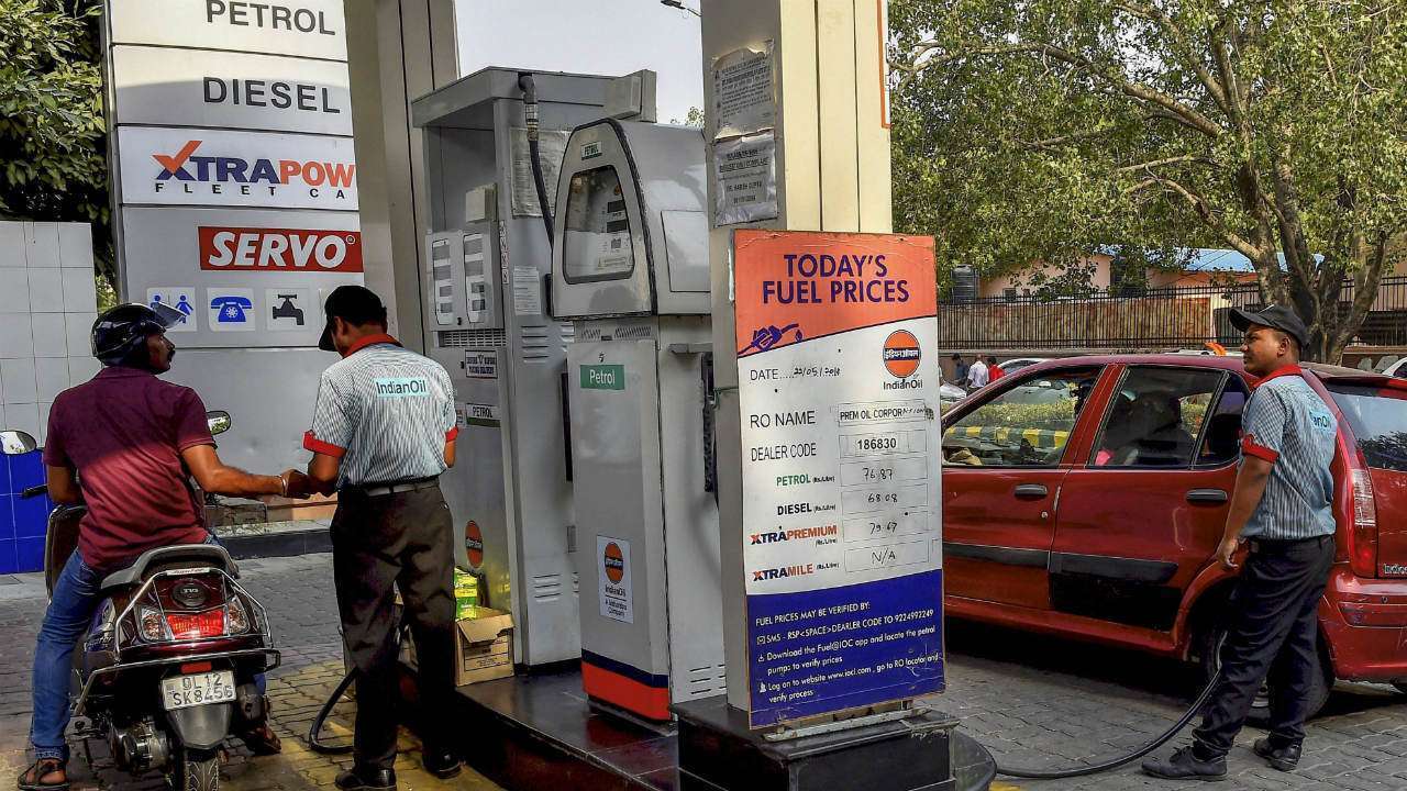 Oil prices on a rise in India