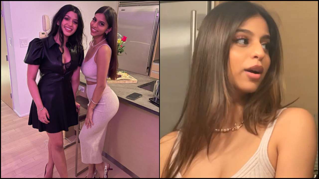 In Pics: Suhana Khan lets her hair down and parties with friends in New York