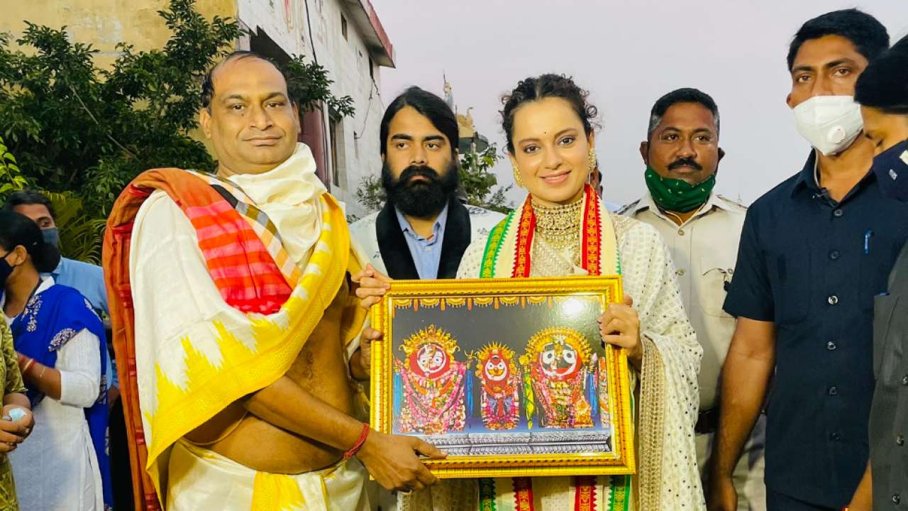 Kangana Ranaut narrates her experience of visiting Lord Jagannath temple